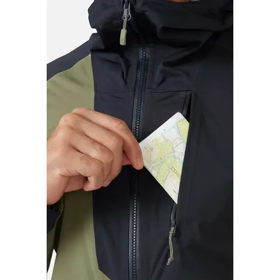 Rab Kurtka rowerowa męska Cinder Kinetic Jacket zielona r. M, 8 zdjęcie