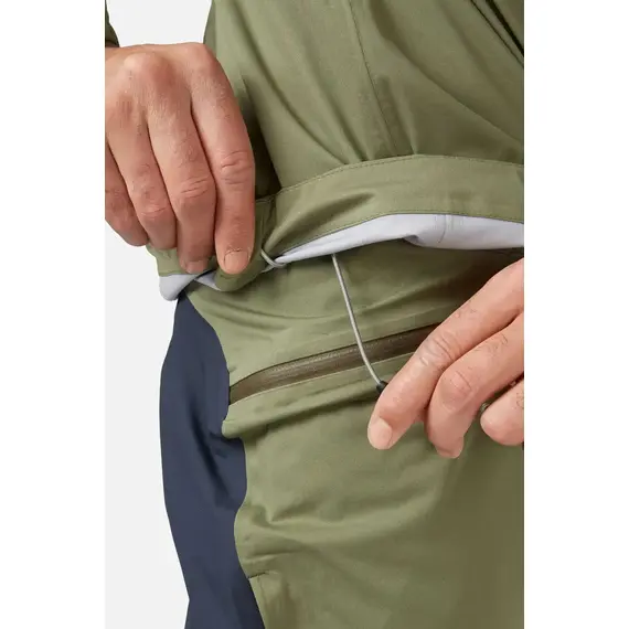 Rab Kurtka rowerowa męska Cinder Kinetic Jacket zielona r. M, 5 zdjęcie