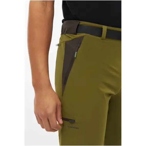 Viking spodnie trekkingowe Sequoia Bamboo Man zielone r. L, 3 zdjęcie
