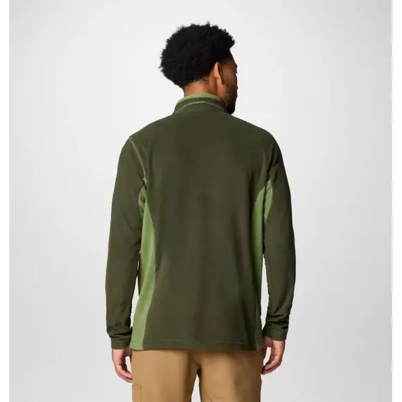Columbia bluza polarowa męska Klamath Range II Half Zip Greenscape, Kolor: zielony, Waga: 0.5, Rozmiar: L, 5 zdjęcie