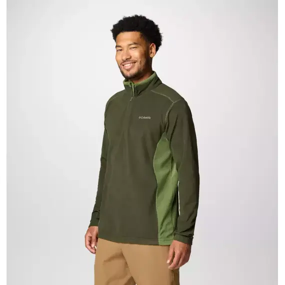 Columbia bluza polarowa męska Klamath Range II Half Zip Greenscape, Kolor: zielony, Waga: 0.5, Rozmiar: L, 3 zdjęcie