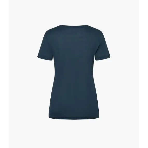Super.Natural koszulka damska merino Preikestolen Tee niebieska, Kolor: niebieski, Waga: 0.5, Rozmiar: L, 4 zdjęcie