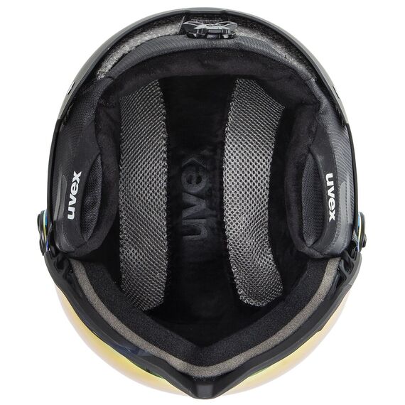 Kask narciarski UVEX Wanted Visor, Kolor: czarny, Rozmiar: 59-61, 4 zdjęcie