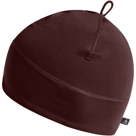 ODLO czapka termoaktywna szybkoschnąca unisex Polyktni Warm brązowa, Kolor: brązowy, Waga: 0.15, Rozmiar: one size