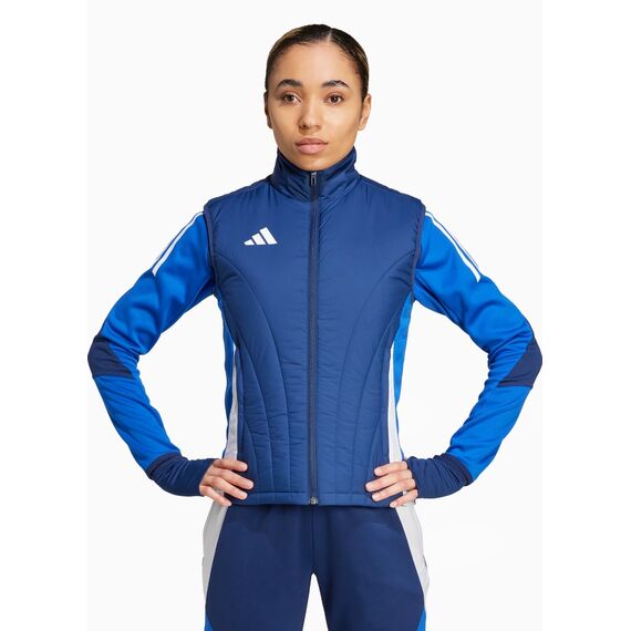 ADIDAS kamizelka damska bezrękawnik sportowy TIRO24 IY0123 niebieski, Kolor: niebieski, Waga: 0.2, Rozmiar: S