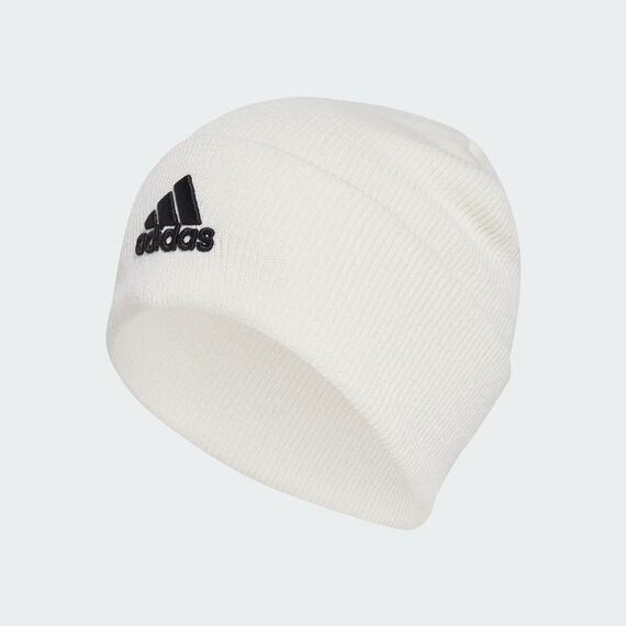 ADIDAS czapka beanie bawełniana sportowa IY7666 biała, Kolor: biały, Waga: 0.2, Rozmiar: OSFW