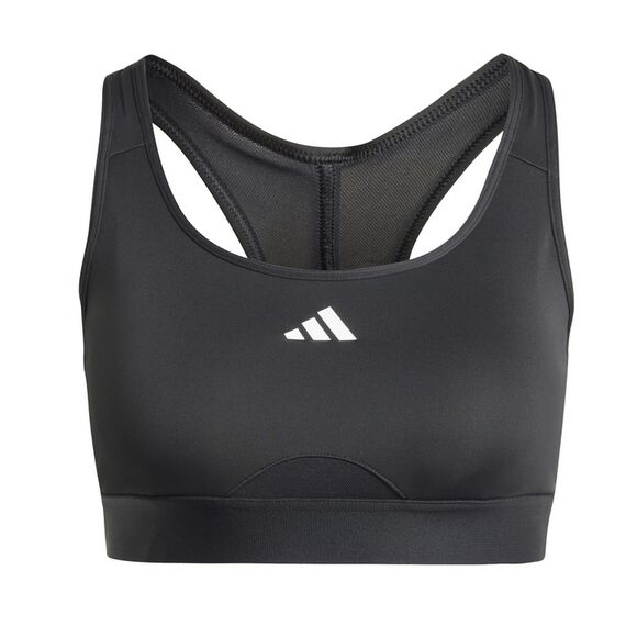 ADIDAS biustonosz sportowy damski z elastanem JG1406 czarny, Kolor: czarny, Waga: 0.2, Rozmiar: S