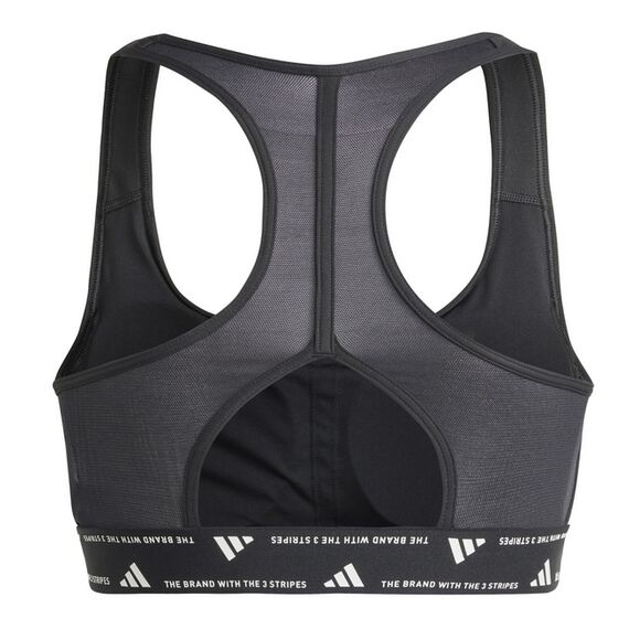 ADIDAS biustonosz sportowy damski z elastanem JG1406 czarny, Kolor: czarny, Waga: 0.2, Rozmiar: L, 3 zdjęcie