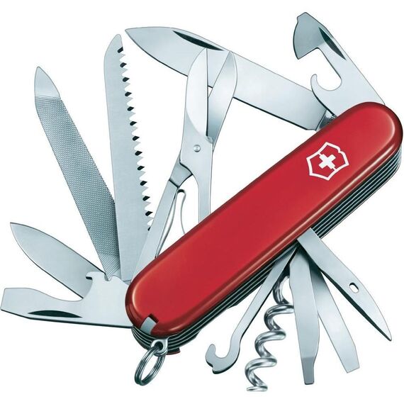 VICTORINOX scyzoryk Ranger 91mm Celidor czerwony, Kolor: czerwony