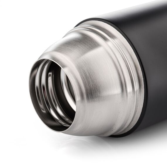 METEOR termos turystyczny na gorące napoje czarny, Kolor: czarny, Waga: 0.2, Pojemność (ml): 750, 4 zdjęcie