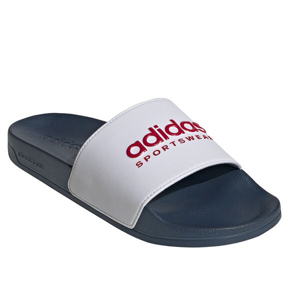 ADIDAS klapki gumowe wodoodporne unisex II0017 białe/granatowe, Kolor: biały, Waga: 0.3, Rozmiar: 39 1/3, 4 zdjęcie