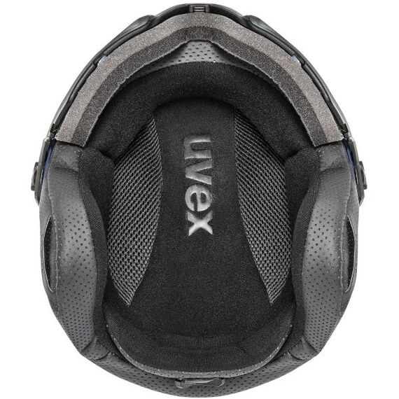 Kask narciarski UVEX Instinct Visor, Kolor: granatowy, Waga: 0.5, Rozmiar: 59-61, 6 zdjęcie