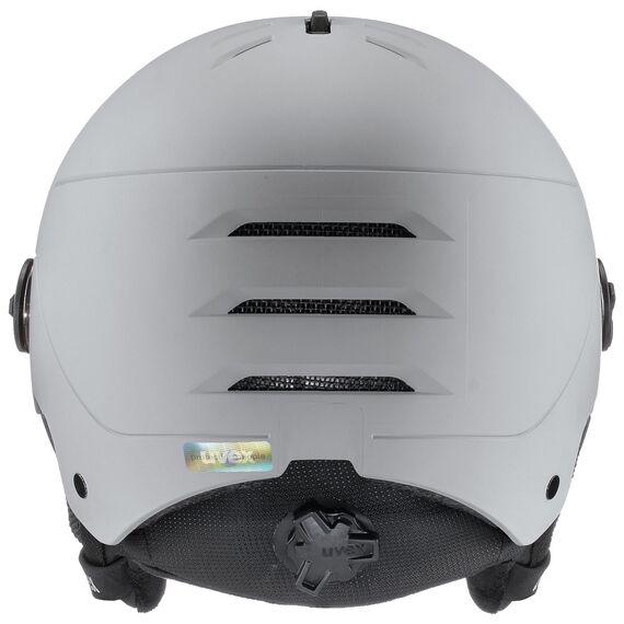 UVEX WANTED VISOR kask narciarski z technologią hardshell szary, Kolor: szary, Rozmiar: 59-61, 6 zdjęcie