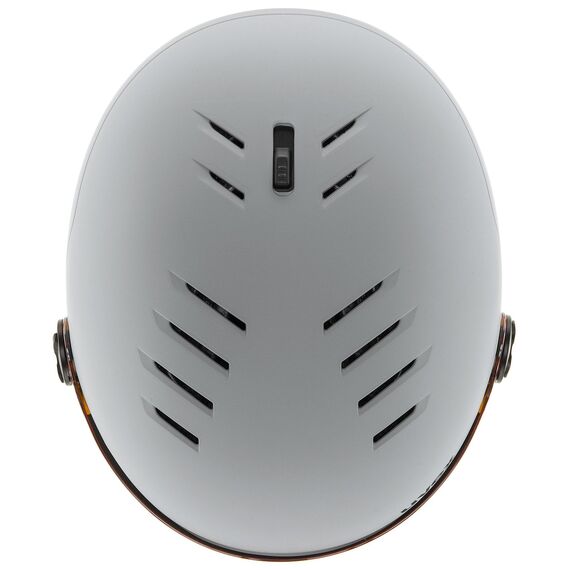 UVEX WANTED VISOR kask narciarski z technologią hardshell szary, Kolor: szary, Rozmiar: 59-61, 2 zdjęcie