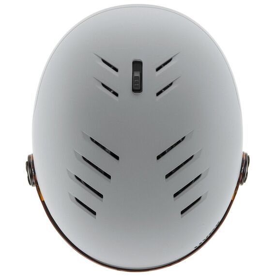 UVEX WANTED VISOR kask narciarski z technologią hardshell szary, Kolor: szary, Rozmiar: 56-58, 2 zdjęcie