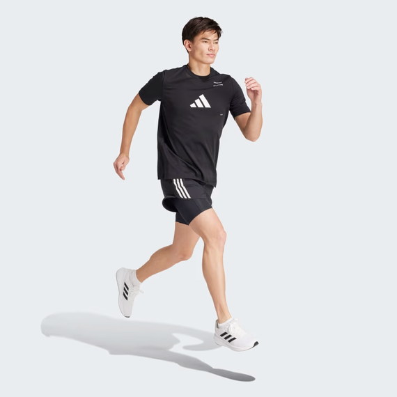 ADIDAS koszulka sportowa męska t-shirt treningowy Athletics IY5062 czarna, Kolor: czarny, Waga: 0.2, Rozmiar: S, 4 zdjęcie