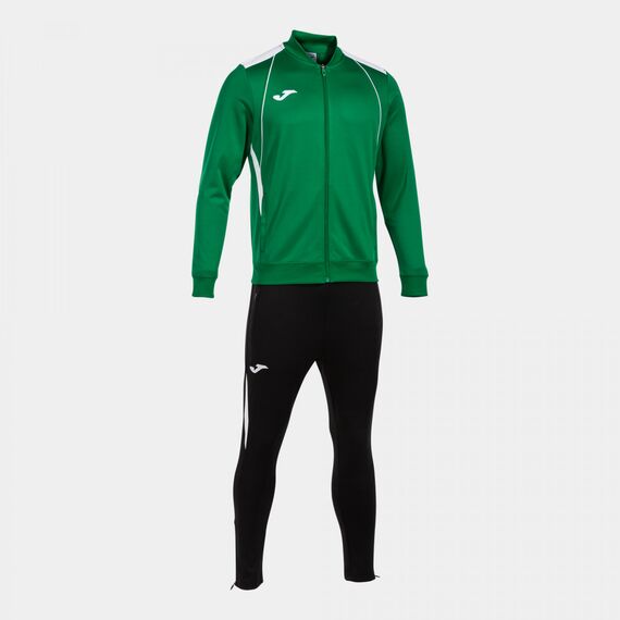 JOMA CHAMPIONSHIP VII komplet męski dres spodnie i bluza 103083.452 zielony/biały, Kolor: zielony, Waga: 0.2, Rozmiar: S