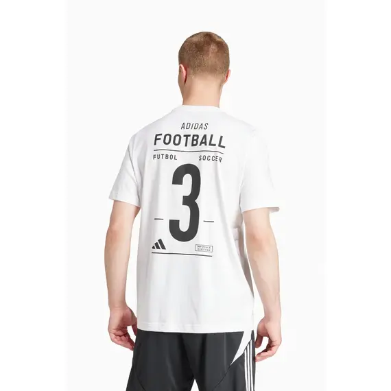 ADIDAS t-shirt sportowy męski koszulka treningowa IY8332 biała, Kolor: biały, Waga: 0.15, Rozmiar: 2XL, 2 zdjęcie