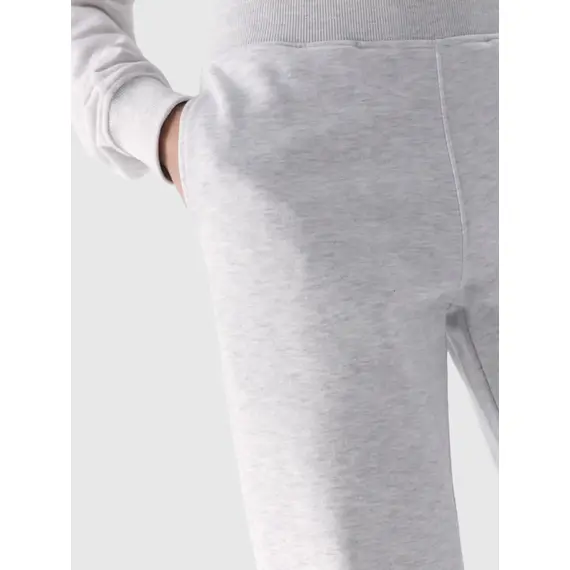 4F spodnie damskie dresowe bawełniane F0946 szare, Kolor: szary, Rozmiar: M, 4 zdjęcie