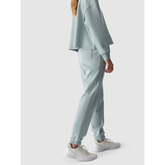 4F spodnie dresowe damskie luźne F0819 zielone, Kolor: zielony, Rozmiar: XS, 4 zdjęcie