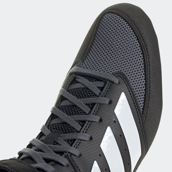 ADIDAS buty bokserskie zapaśnicze męskie MAT HOG 2.0 czarne, Kolor: czarny, Waga: 0.5, Rozmiar: 40, 4 zdjęcie