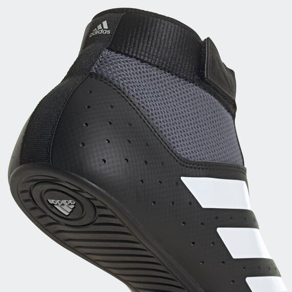 ADIDAS buty bokserskie zapaśnicze męskie MAT HOG 2.0 czarne, Kolor: czarny, Waga: 0.5, Rozmiar: 40, 3 zdjęcie