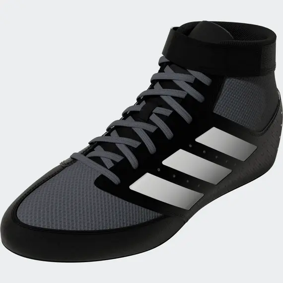 ADIDAS buty bokserskie zapaśnicze męskie MAT HOG 2.0 czarne, Kolor: czarny, Waga: 0.5, Rozmiar: 40, 2 zdjęcie