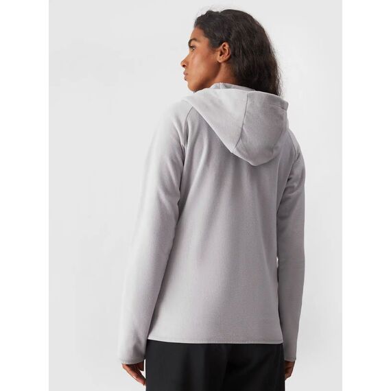 4F bluza polarowa damska F291 szara, Kolor: szary, Rozmiar: S, 2 zdjęcie