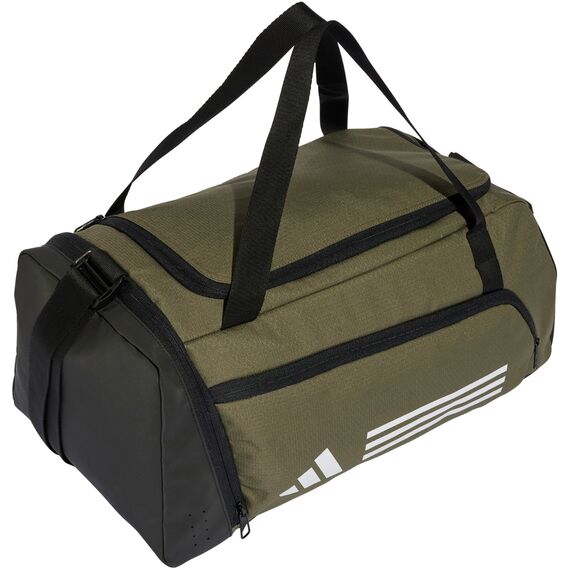 Torba adidas Essentials 3-Stripes Duffel S oliwkowa IZ1907, Kolor: zielony, Rozmiar: one size, 3 zdjęcie