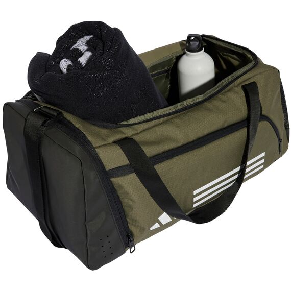Torba adidas Essentials 3-Stripes Duffel S oliwkowa IZ1907, Kolor: zielony, Rozmiar: one size, 6 zdjęcie