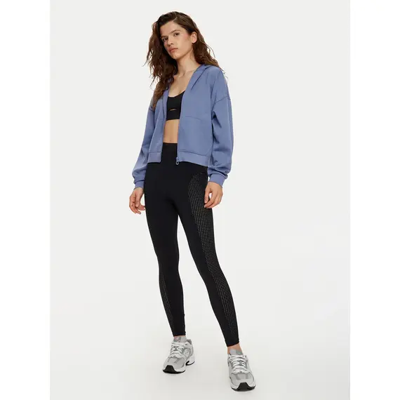 4F bluza dresowa rozpinana z kapturem F1341 niebieska, Kolor: niebieski, Rozmiar: S, 2 zdjęcie