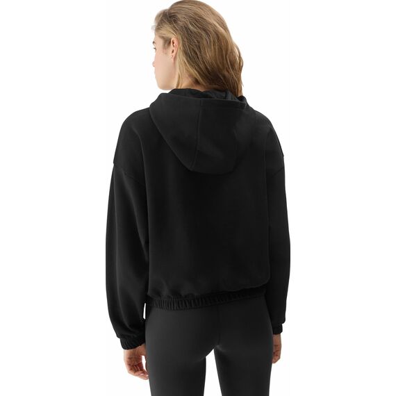 4F bluza damska z kapturem F1057 czarna, Kolor: czarny, Rozmiar: XS, 4 zdjęcie 4F bluza damska z kapturem F1057 czarna, Kolor: czarny, Rozmiar: XS, 4 zdjęcie