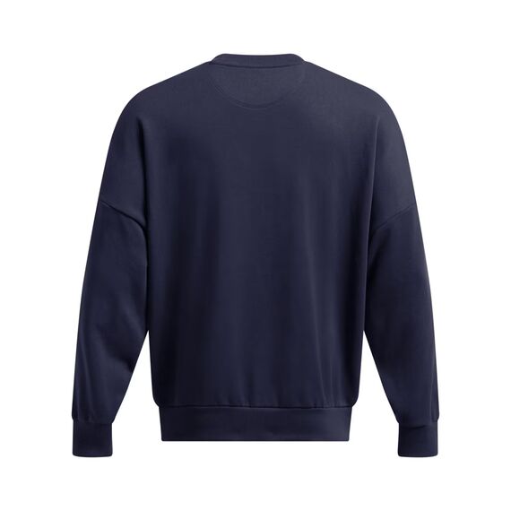 UNDER ARMOUR bluza bawełniana męska Icon HWT Terry OS Crew granatowa, Kolor: granatowy, Rozmiar: M, 4 zdjęcie