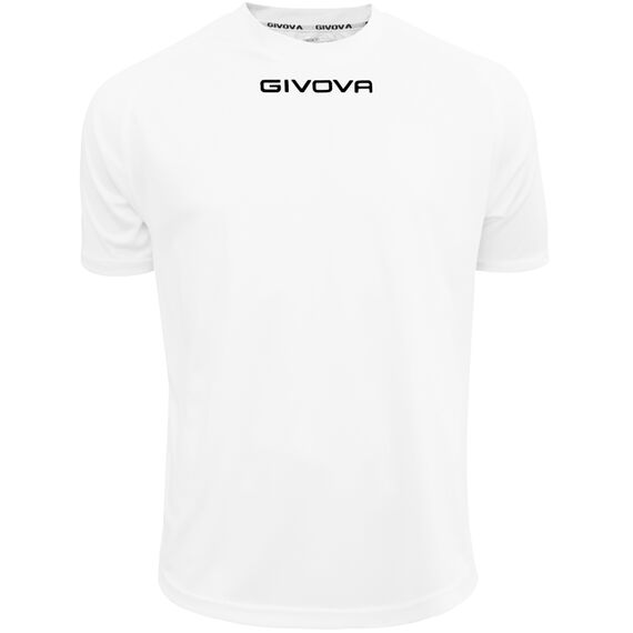 GIVOVA koszulka sportowa męska t-shirt treningowy MAC01 biała, Kolor: biały, Rozmiar: S