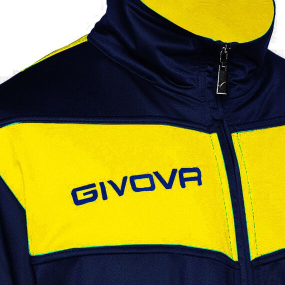 GIVOVA dres sportowy męski komplet bluza i spodnie TR018 granatowy, Kolor: granatowy, Rozmiar: XL, 3 zdjęcie