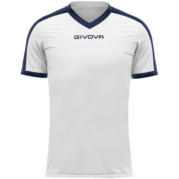 GIVOVA koszulka sportowa męska t-shirt treningowy MAC04 biała, Kolor: biały, Rozmiar: 2XL