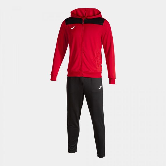 JOMA PHOENIX II dres męski sportowy bluza z kaputrem i spodnie 103121.601 czerwony, Kolor: czerwony, Waga: 0.2, Rozmiar: M