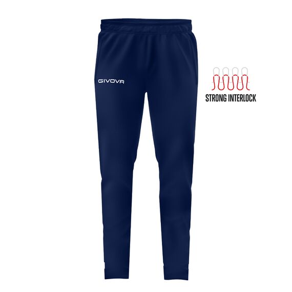 GIVOVA spodnie dresowe męskie treningowe P022 granatowy, Kolor: granatowy, Rozmiar: 2XL