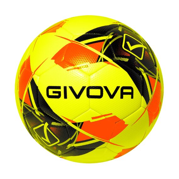 GIVOVA piłka nożna treningowa NEW MAYA, Kolor: żółty, Rozmiar: 5