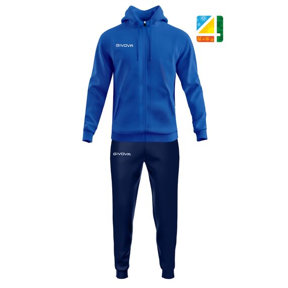 GIVOVA komplet dresowy męski bluza i spodnie TT014 granatowy, Kolor: granatowy, Rozmiar: M
