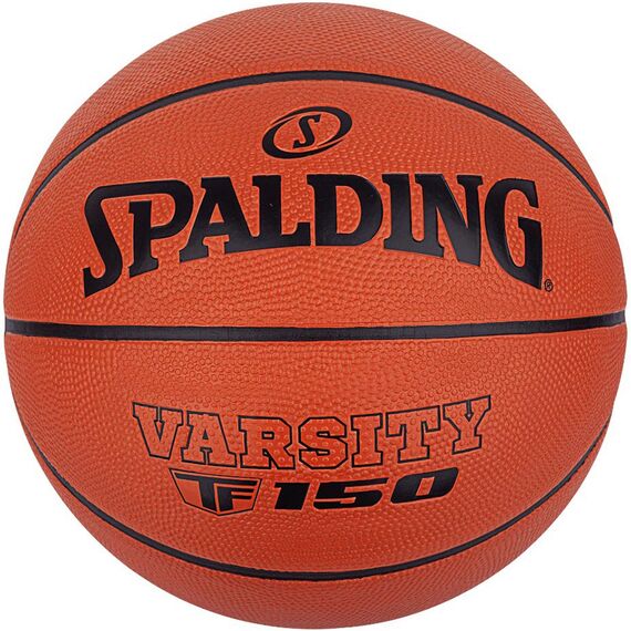 SPALDING piłka do koszykówki treningowa VARSITY TF-150 LOGO FIBA, Kolor: pomarańczowy, Rozmiar: 7