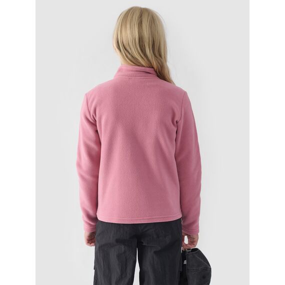 4F bluza polarowa dla dziewczynki F261 różowa, Kolor: różowy, Rozmiar: 152, 2 zdjęcie
