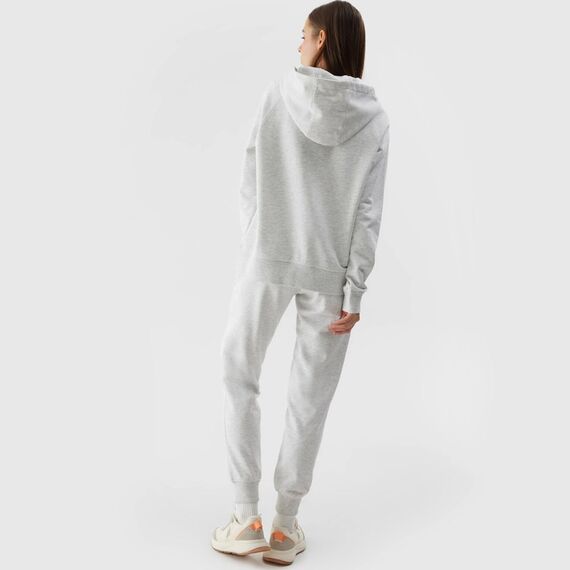 4F spodnie dresowe damskie 4FWSS24TTROF606 szare, Kolor: CHŁODNY JASNY SZARY MELANŻ, Rozmiar: S, 4 zdjęcie