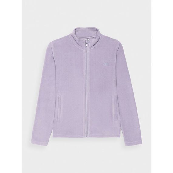 4F bluza polarowa dla dziewczynki F261 fioletowa, Kolor: fioletowy, Rozmiar: 164, 4 zdjęcie