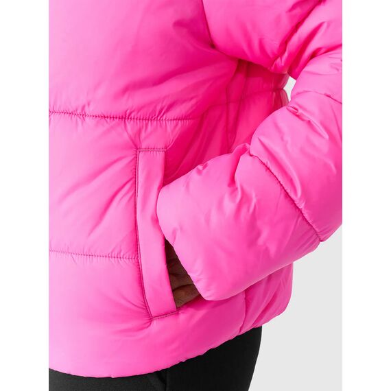 4F kurtka puchowa dziecięca dla dziewczynek 4FJWAW24TDJAF452 różowa, Kolor: Fuksja, Rozmiar: 158, 4 zdjęcie