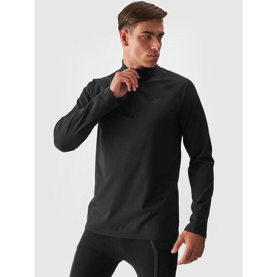 4F bluza bielizna termoaktywna polarowa drapana męska 4FWAW24UBRUM076 czarna, Kolor: czarny, Rozmiar: XXL