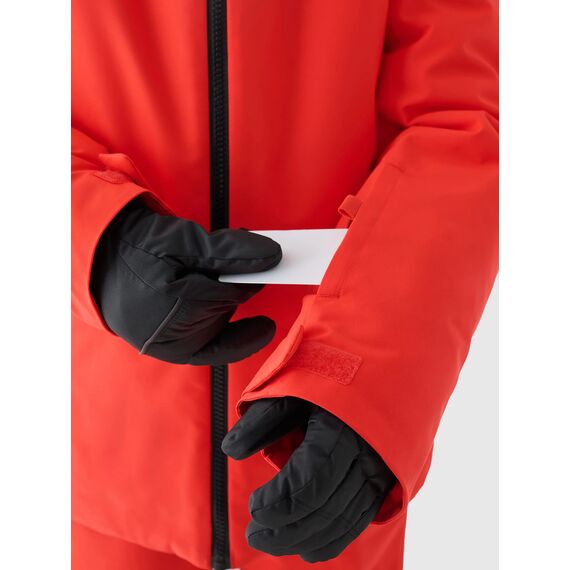 4F kurtka techniczna narciarska chłopięca 4FJWAW24TTJAM532 czerwona, Kolor: czerwony, Rozmiar: 146, 3 zdjęcie