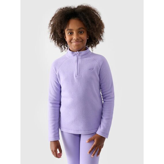 4F JUNIOR Bielizna Polarowa koszulka dziecięca F052 fioletowa, Kolor: fioletowy, Rozmiar: 146/152