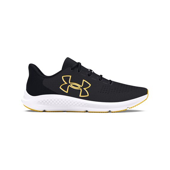 UNDER ARMOUR obuwie sportowe męskie do biegania Charged Pursuit 3 BL czarno-żółte, Kolor: żółty, Rozmiar: 41