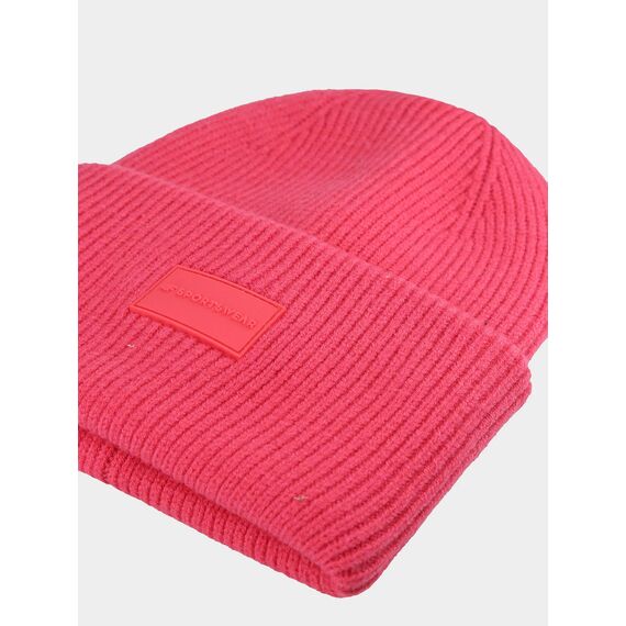 4F czapka zimowa dziecięca 4FJWAW24ACAPF503 czerwona, 2 zdjęcie 4F czapka zimowa dziecięca 4FJWAW24ACAPF503 czerwona, 2 zdjęcie